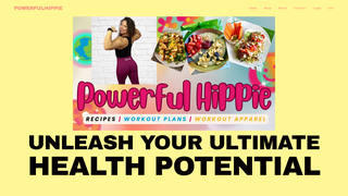 Thumbnail of powerfulhippie.com
