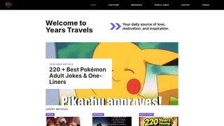 Thumbnail of yearstravels.com