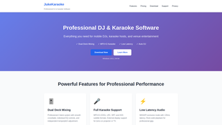 Thumbnail of jukekaraoke.com