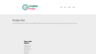 Thumbnail of ugatherdesign.com