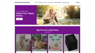 Thumbnail of luckypetpawstore.com
