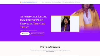 Thumbnail of justivaparalegal.com