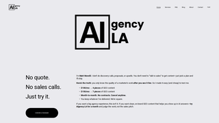 Thumbnail of aigencyla.com