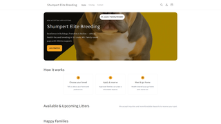 Thumbnail of shumpertelitebreed.com