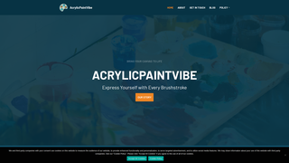 Thumbnail of acrylicpaintvibe.com