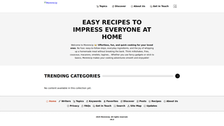 Thumbnail of morerecip.com