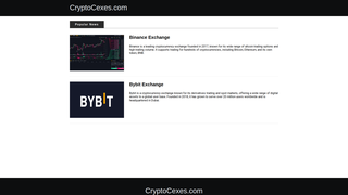 Thumbnail of cryptocexes.com
