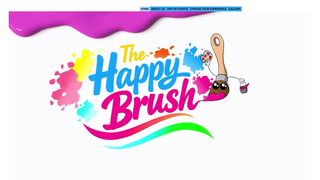 Screenshot of thehappybrushartstudio.com