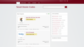 Thumbnail of noveldesirecodes.com
