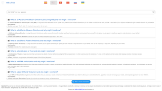 Thumbnail of will-and-trust.com