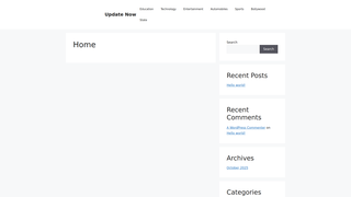 Thumbnail of updatenow28.com