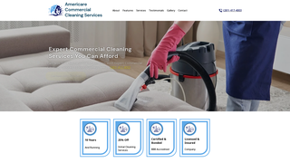 Thumbnail of americarecommercialcleaningsvc.com