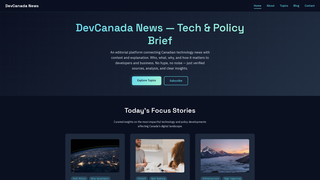 Thumbnail of devcanadanews.com