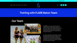 Thumbnail of flarebatonteam.com