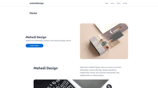 Thumbnail of mehedidesign.net
