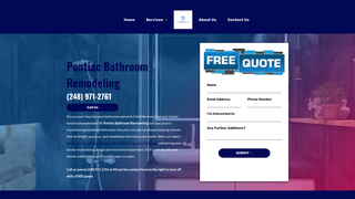 Thumbnail of pontiacbathroomremodeling.com