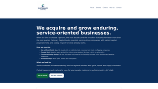 Thumbnail of catenarycap.com