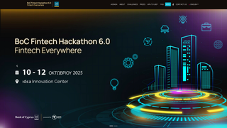Screenshot of bochackathon.net