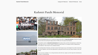 Thumbnail of kashmiripanditmemorial.com