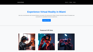 Thumbnail of immersiarentals.com