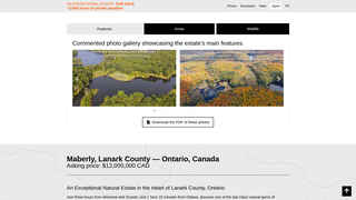 Thumbnail of land-4-sale-canada.com