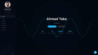 Screenshot of ahmadtaka.com