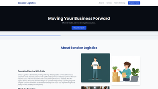Thumbnail of sanskarlogistics.com