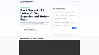 Thumbnail of secondchancetaxadvocates.com