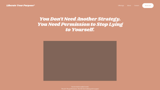 Thumbnail of liberateyourpurpose.com