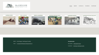 Thumbnail of mcgregorheritage.com