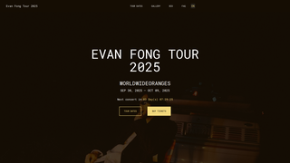 Thumbnail of evanfongtour.com