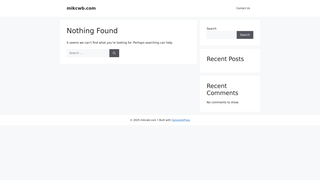 Thumbnail of mikcwb.com