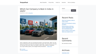 Thumbnail of torquepost.com