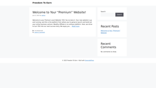 Thumbnail of freedomtoearn.com