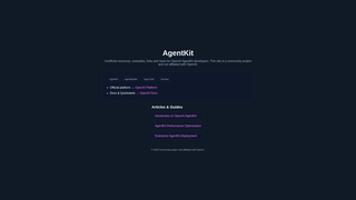 Thumbnail of agentkitopenai.org