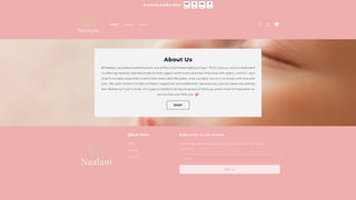 Thumbnail of naalani.com