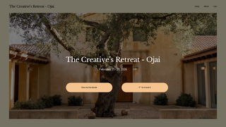 Thumbnail of thecreativesretreats.com