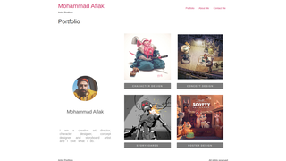 Thumbnail of mohammadaflak.com