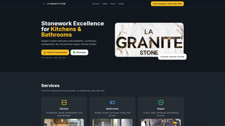 Thumbnail of lagranitestone.com