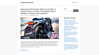 Thumbnail of wheeloworld.com