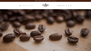 Thumbnail of cpcorralcoffee.com