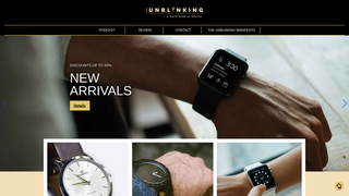 Thumbnail of theunblinking.com