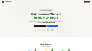 Screenshot of rapidwebflow.com