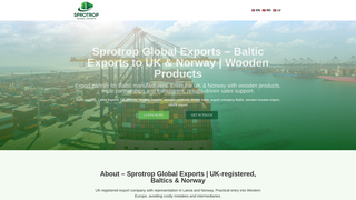 Thumbnail of sprotropexports.com