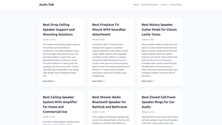 Thumbnail of theaudiotalk.com