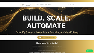 Thumbnail of monkversemedia.com