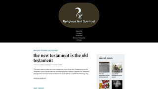 Thumbnail of religiousnutspiritual.com