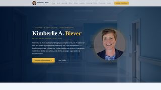 Screenshot of kimberliebiever.com