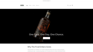Thumbnail of thefinalembers.com