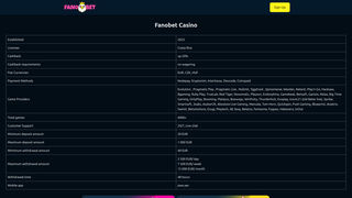 Thumbnail of fanobetcasino.com